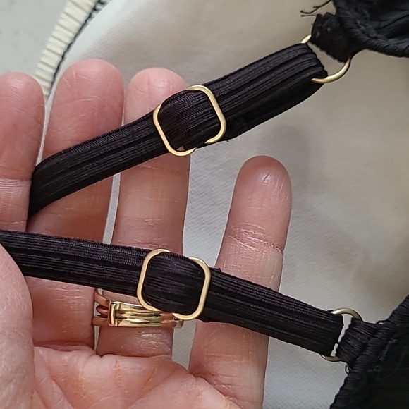 Jessica Simpson Black and Cream One Piece Swimsuit Size Small - Picture 4 of 8